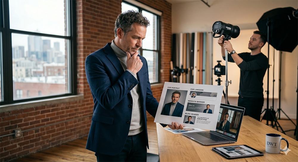 Know where your portrait is going